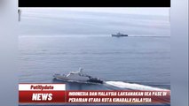 LATIHAN BERSAMA BILATERAL MALINDO JAYA, KRI FKO-368 dan KRI SPR-628 LAKSANAKAN SEA PASE DI PERAIRAN UTARA KOTA KINABALU MALAYSIA