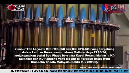 KRI FKO-368 dan KRI SPR-628 Laksanakan Sea Phase