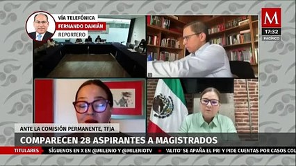 Comisión Permanente evalúa a 28 aspirantes a magistrados del TFJA propuestos por AMLO