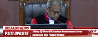 Sidang Uji Materiil  UU Pilkada Tentang Ketiadaan Pembatasan Aturan Kampanye Bagi Pejabat Negara