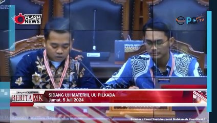 Sidang Uji Materiil Ketiadaan Pembatasan Aturan Kampanye Bagi Pejabat Negara
