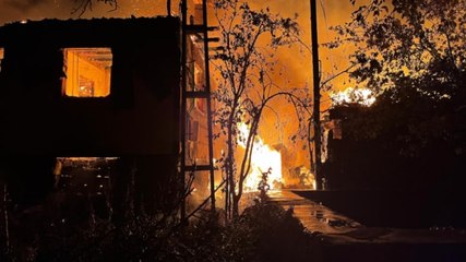 Kastamonu’da köyde korkutan yangın