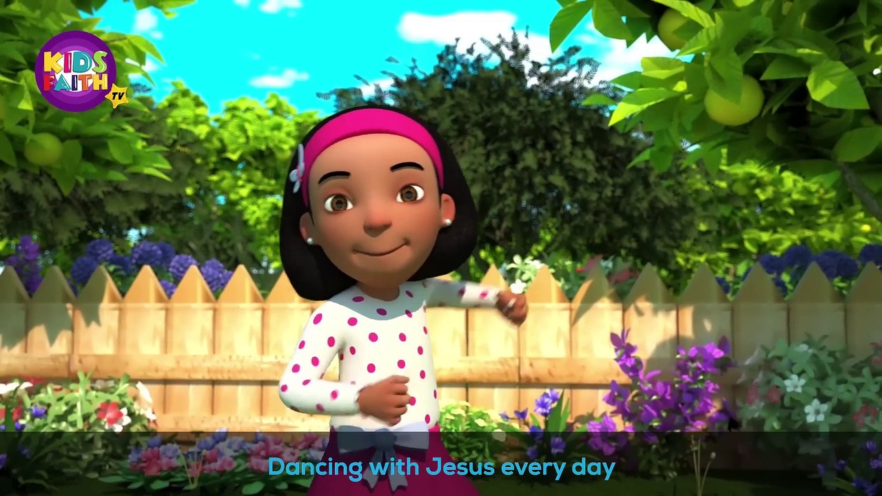 Walking with Jesus _ More Christian Songs for Kids _ Kids Faith TV(1080P_HD)