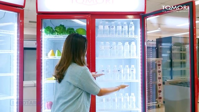 SHOWCASE COOLER TOMORI LGS-1500M3W KAPASITAS BESAR UNTUK PRODUK LEBIH BANYAK