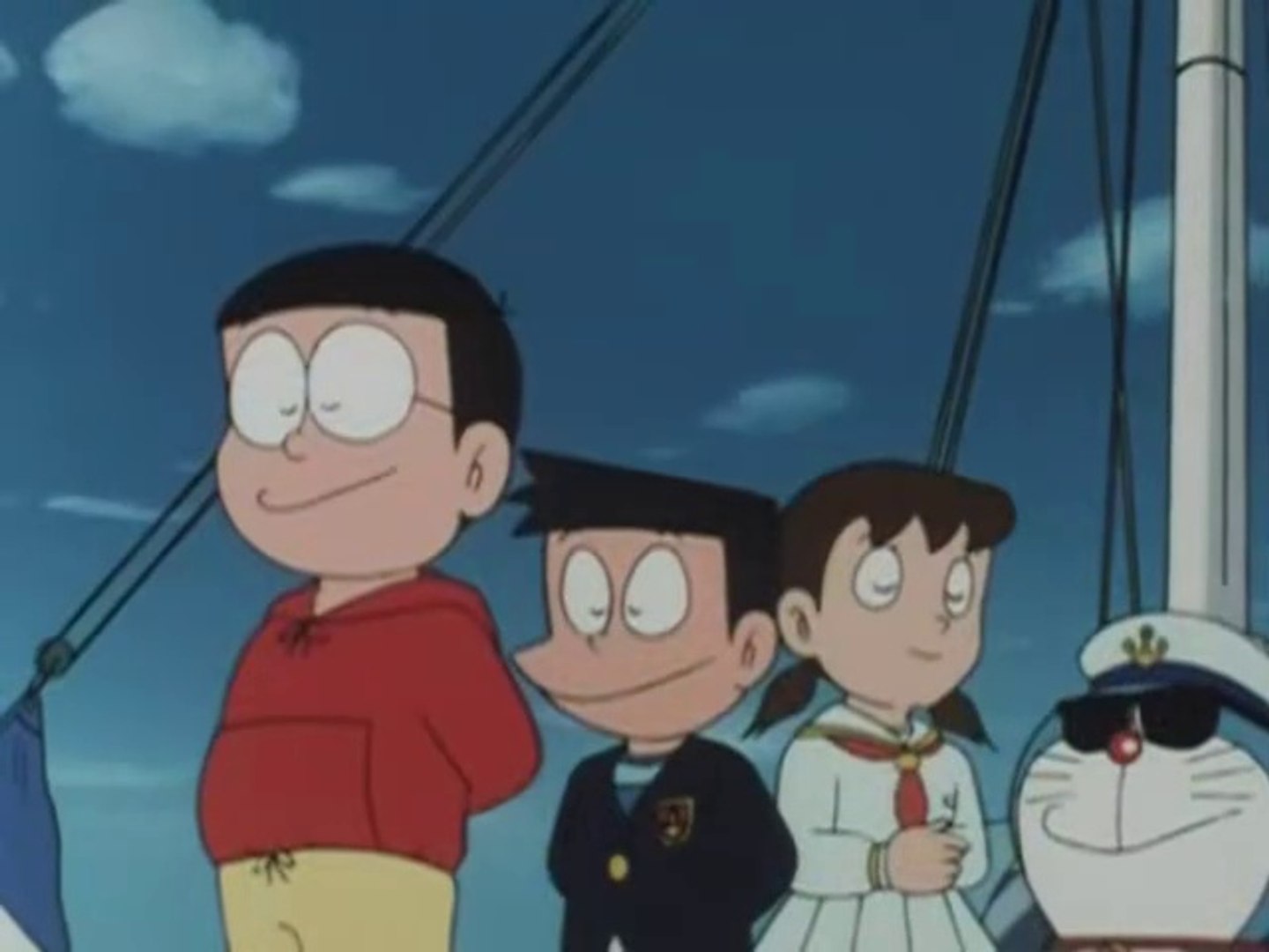 Doraemon shizuka nobita saves