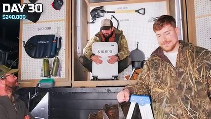 $10000 every day you survive in the wilderness