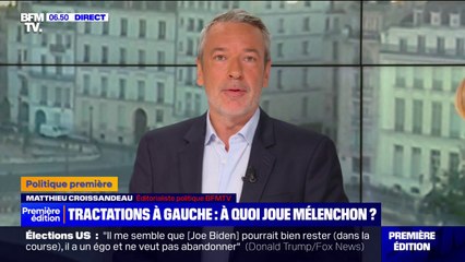 ÉDITO - Jean-Luc Mélenchon sait que "ça ne peut pas être lui" au poste de Premier ministre