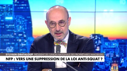 Sylvain Grataloup : «il est troublant de vouloir contester la loi anti-squat»