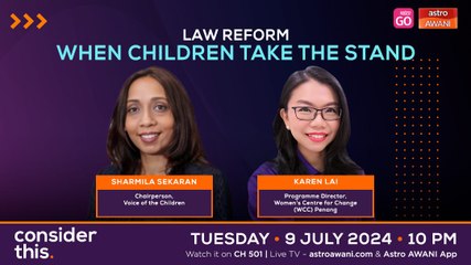 Consider This: Law Reform (Part 1) - When Children Take the Stand