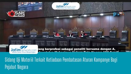 Sidang Uji Materiil Terkait Ketiadaan Pembatasan Aturan Kampanye Bagi Pejabat Negara