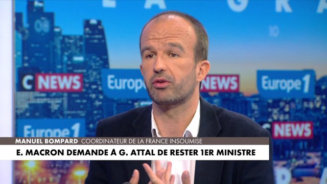 Manuel Bompard : Emmanuel Macron «ne semble pas prendre acte des résultats de ces élections législatives»