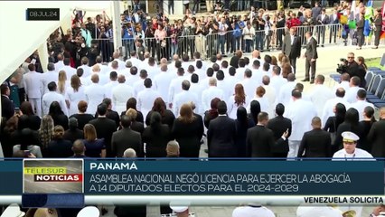 En Panamá Asamblea Nacional negó licencia para ejercer la abogacía a 14 diputados