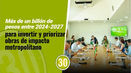 Área Metropolitana del Valle de Aburrá presentó su Plan de Gestión 2024-2027