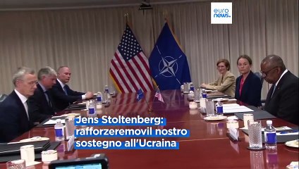 Usa: tutto pronto per il vertice Nato, Stoltenberg "rafforzeremo il sostegno a Kiev"