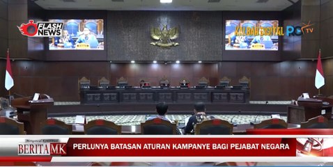 Sidang Uji Materiil Menyoal Ketiadaan Pembatasan Aturan Kampanye Bagi Pejabat Negara