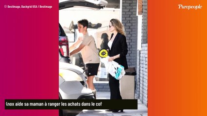 Angelina Jolie et Brad Pitt : Leur fils Knox, 15 ans, plus grand que sa mère, même en talons !