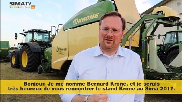 Les grandes familles du machinisme agricole vous donnent rendez-vous au Sima
