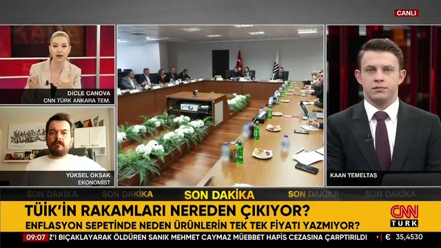 TÜİK’in rakamları nereden çıkıyor? CNN Türk Ankara Temsilcisi Dicle Canova anlattı