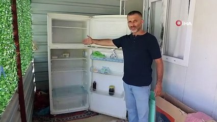 Hatay'daki depremzede aileye hırsız şoku