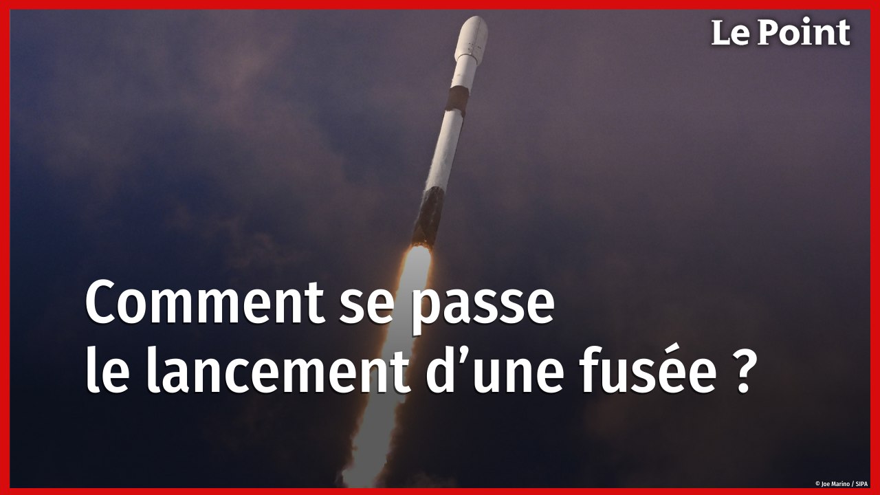 Les étapes d'un lancement de fusée