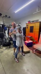 Woman Takes a Tumble During Her First VR Gaming Experience 🎮