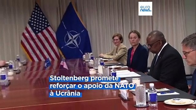 Secretário-geral da NATO promete reforço do apoio à Ucrânia na véspera da cimeira em Washington