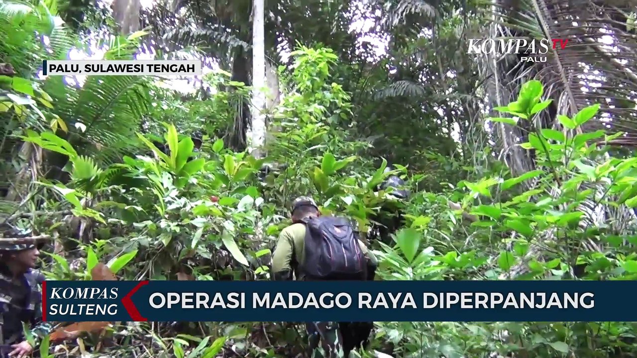 Operasi Madago Raya Di Sulawesi Tengah Diperpanjang