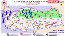 9 TEMMUZ HAVA DURUMU | Bugün hava nasıl? 9 Temmuz Salı günü yağış var mı?