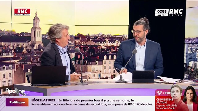 Apolline de Malherbe émue pour faire ses adieux à Nicolas Poincaré lors de sa dernière chronique sur RMC