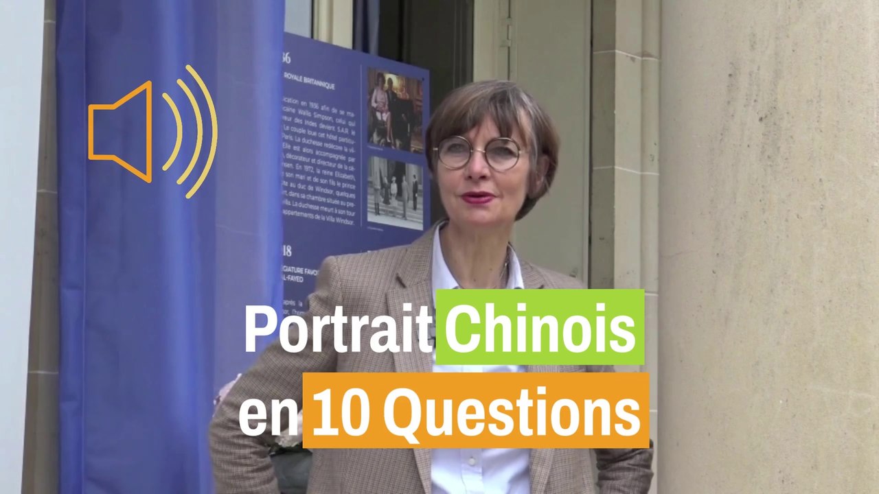 Portrait-chinois « Green Face » de Catherine Muller