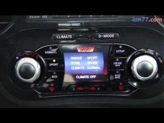 Nissan Juke 2010. Mandos de la consola: «Sistema de Control dinámico»