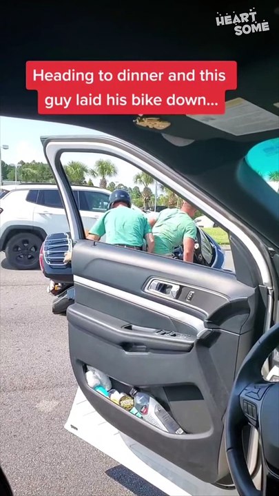 Biker Gets Back on the Road Thanks to Kind Stranger