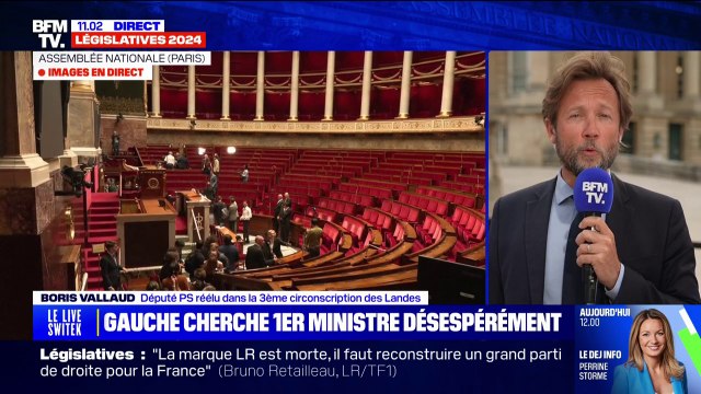 Boris Vallaud (PS): Nous ne manquons pas de talents dans les rangs des socialistes pour diriger un gouvernement