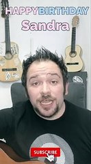 Happy Birthday, Sandra! Geburtstagsgrüße an Sandra