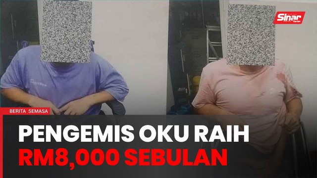 Sindiket pengemis OKU warga asing kutip RM8,000 sebulan