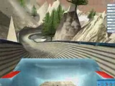 RCT3 Winter coaster tour