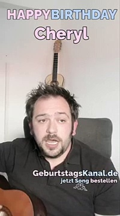 Happy Birthday, Cheryl! Geburtstagsgrüße an Cheryl