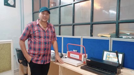  Low Cost Spiral Binding Machine Demo, Plastic Sheet, Spiral Rings | Buy Now