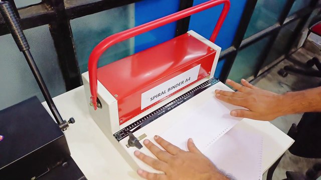Discover Reliable Spiral Binding Machines in Gurugram Looking for high-quality spiral binding machines in Gurugram? Look no further! [Supplier Name] is your trusted partner for all your binding needs. Whether you're a small business, educational institut