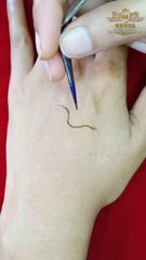 Hibiscus henna designs | hibiscus henna flower design| Hibiscus mehndi design