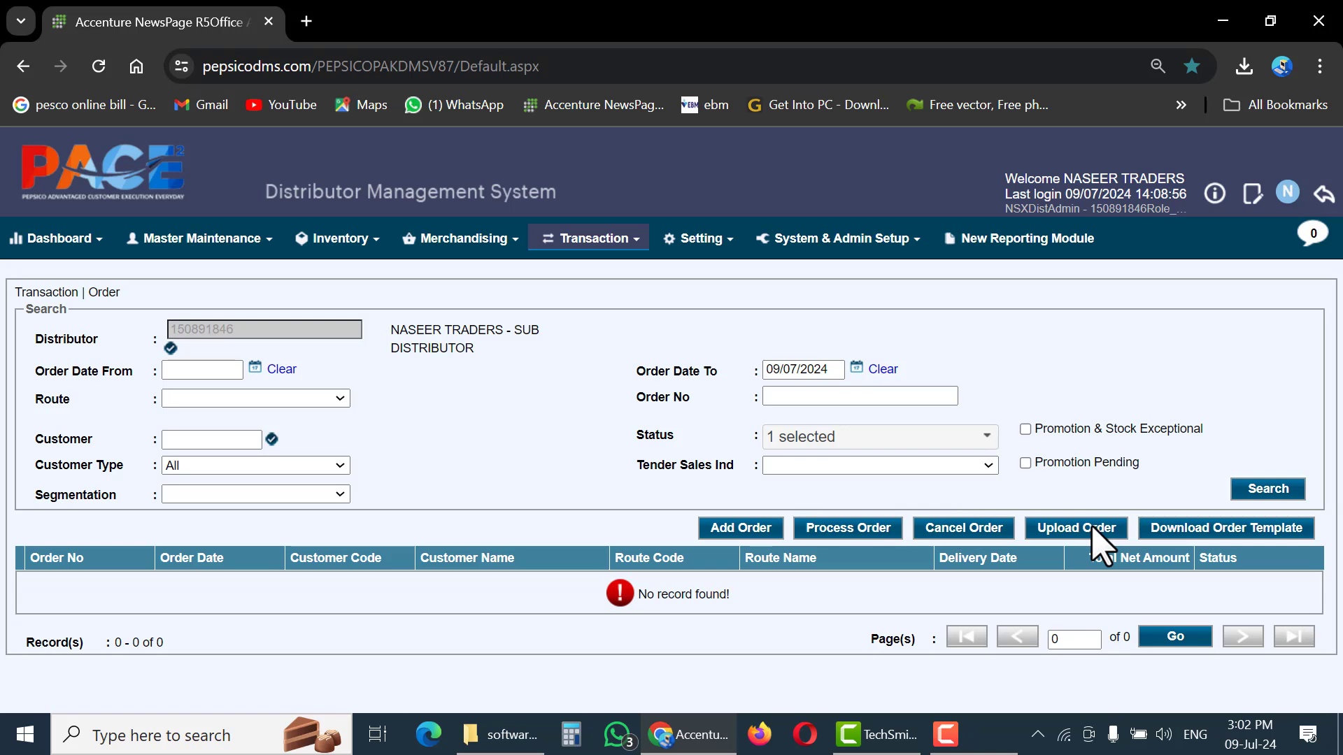 pepsico Accenture Traning