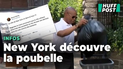 Le maire de New York moqué pour sa poubelle et sa « révolution des déchets »