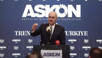 TBMM Başkanı Kurtulmuş, ABD’de faaliyet gösteren iş insanlarıyla bir araya geldi