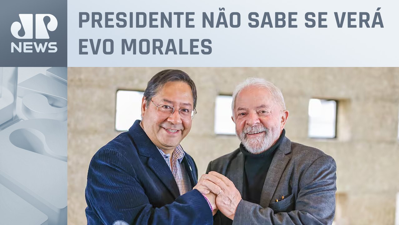 Lula chega à Bolívia e se encontra com Luis Arce