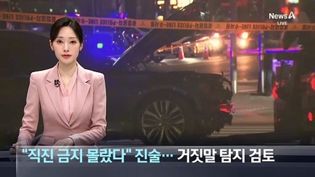시청역 역주행 운전자 “직진 금지 몰랐다” 진술…거짓말 탐지기 검토