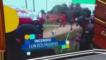 Pérdidas superan los $us 60.000 por incendio en una carpintería en Santa Cruz