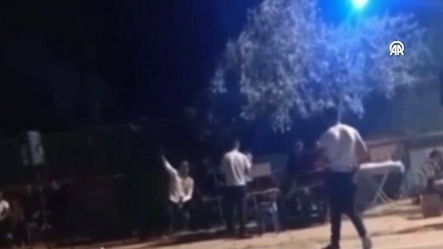 Düğünde havaya ateş açan şüpheli yakalandı