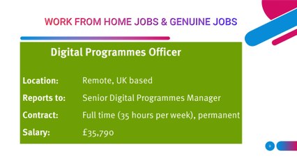 Digital Programmes Officer - Remote | 53