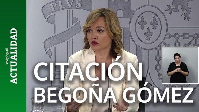 Pilar Alegría se queda muda: no aclara si Begoña Gómez acudirá el lunes al juzgado