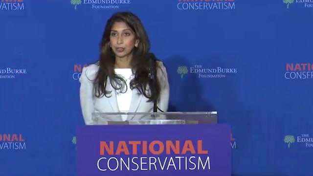 Tory leadership contender Suella Braverman calls flying LGBTQ flag 'monstrous'